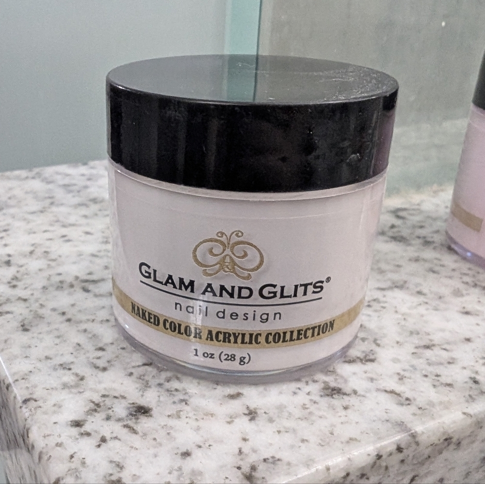Glam and Glits Acrylic Nail Powder In "Mauve Over, My Turn"
